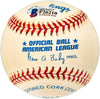 Tommy Byrnes Autographed Official AL Baseball New York Yankees Beckett BAS #F26210