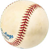 Tommy Byrnes Autographed Official AL Baseball New York Yankees Beckett BAS #F26210