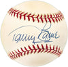 Tommy Byrnes Autographed Official AL Baseball New York Yankees Beckett BAS #F26211