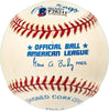 Tommy Byrnes Autographed Official AL Baseball New York Yankees Beckett BAS #F26211