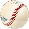 Tommy Byrnes Autographed Official AL Baseball New York Yankees Beckett BAS #F26211