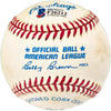Tommy Byrnes Autographed Official AL Baseball New York Yankees Beckett BAS #F26212