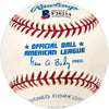 Tommy Byrnes Autographed Official AL Baseball New York Yankees Beckett BAS #F26214