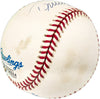 Tommy Byrnes Autographed Official AL Baseball New York Yankees Beckett BAS #F26214