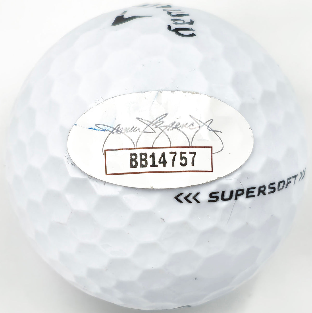 Jack Nicklaus Autographed Callaway Golf Ball JSA #BB14757