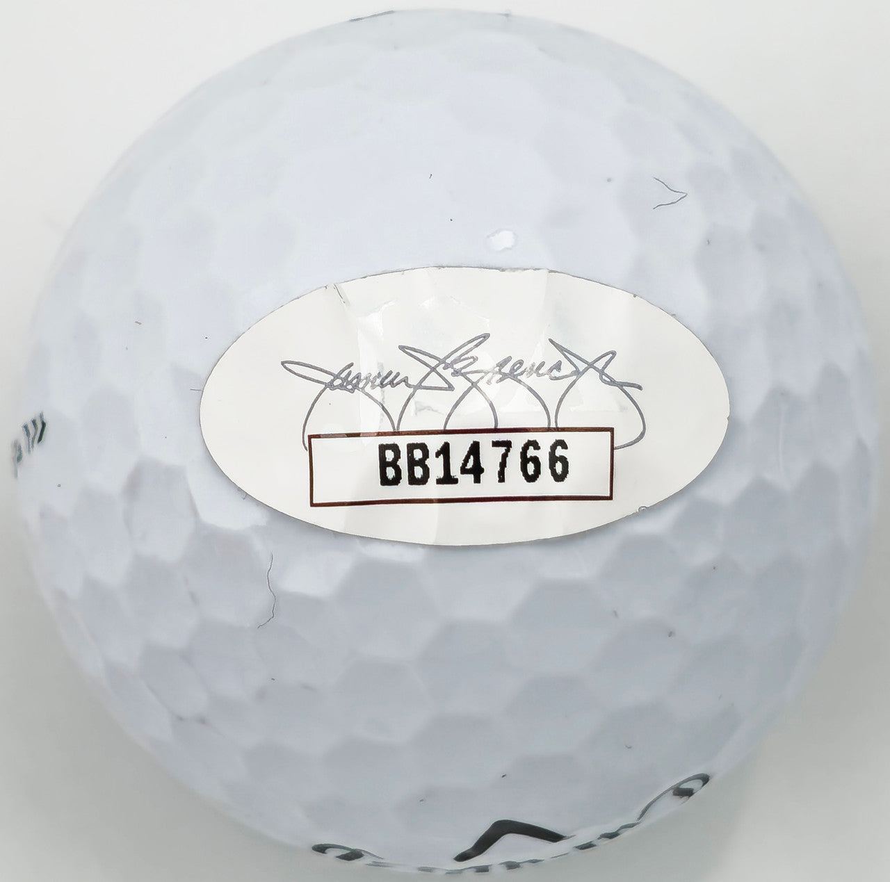 Jack Nicklaus Autographed Callaway Golf Ball JSA #BB14766