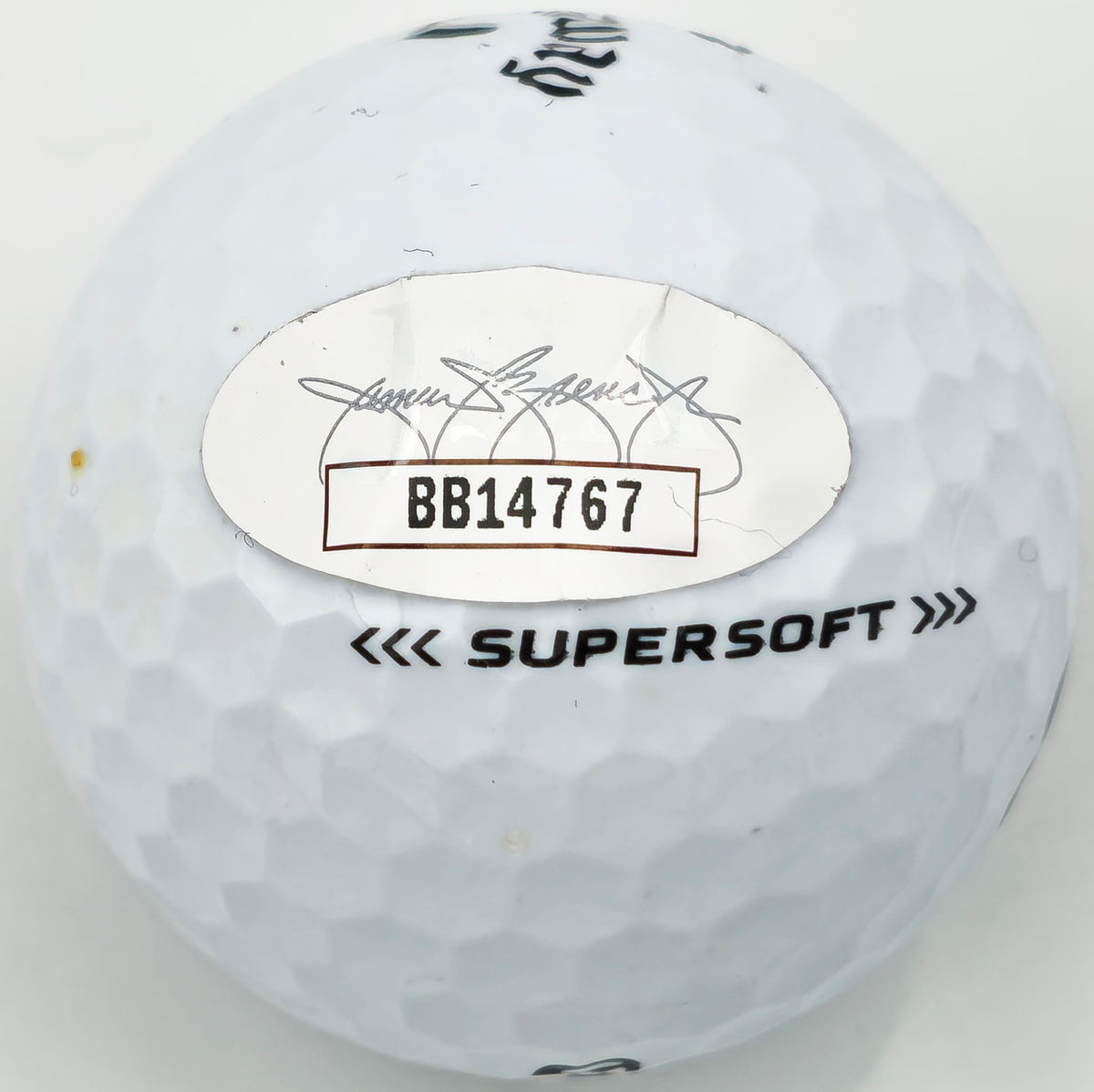 Jack Nicklaus Autographed Callaway Golf Ball JSA #BB14767