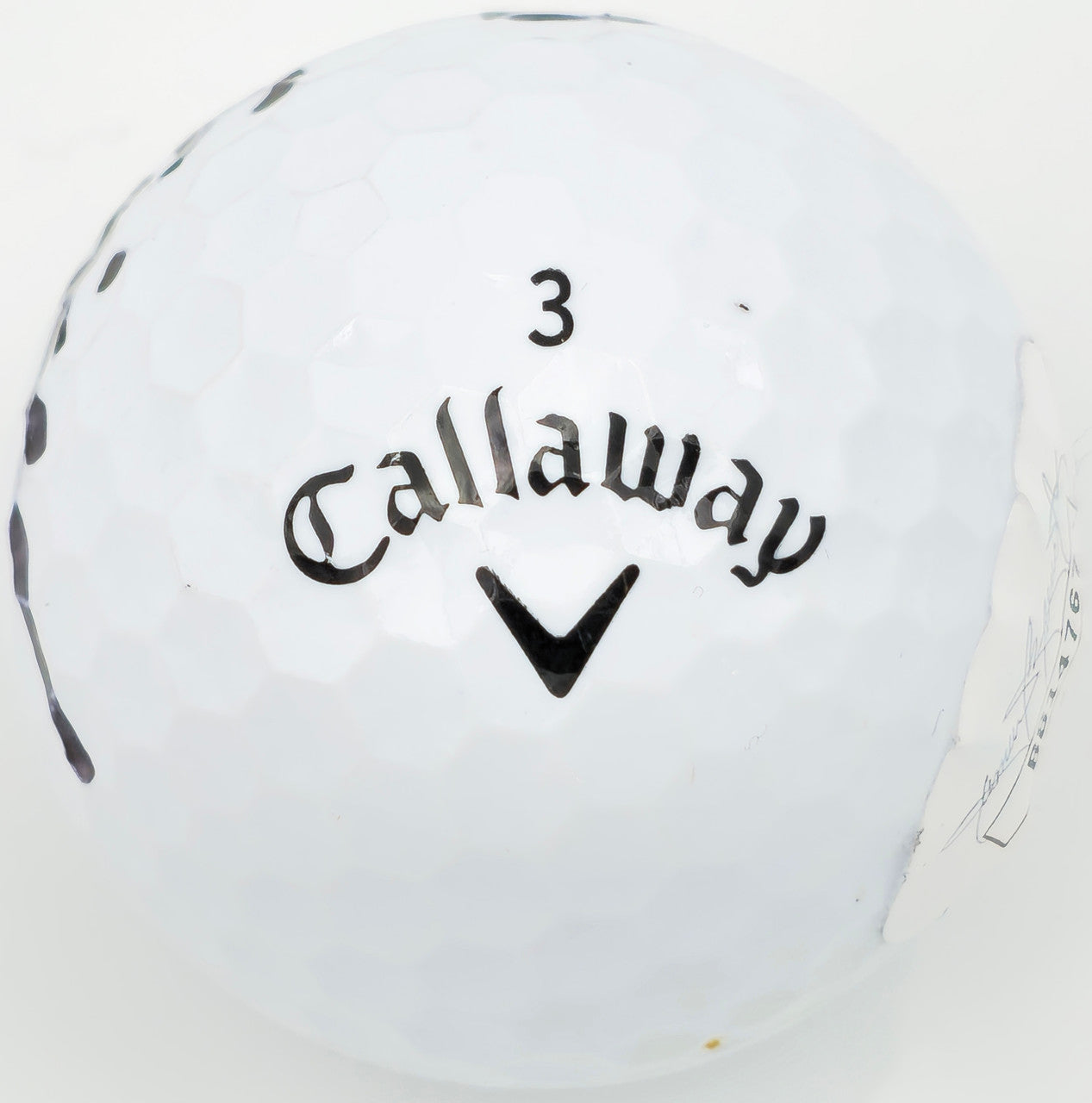 Jack Nicklaus Autographed Callaway Golf Ball JSA #BB14767