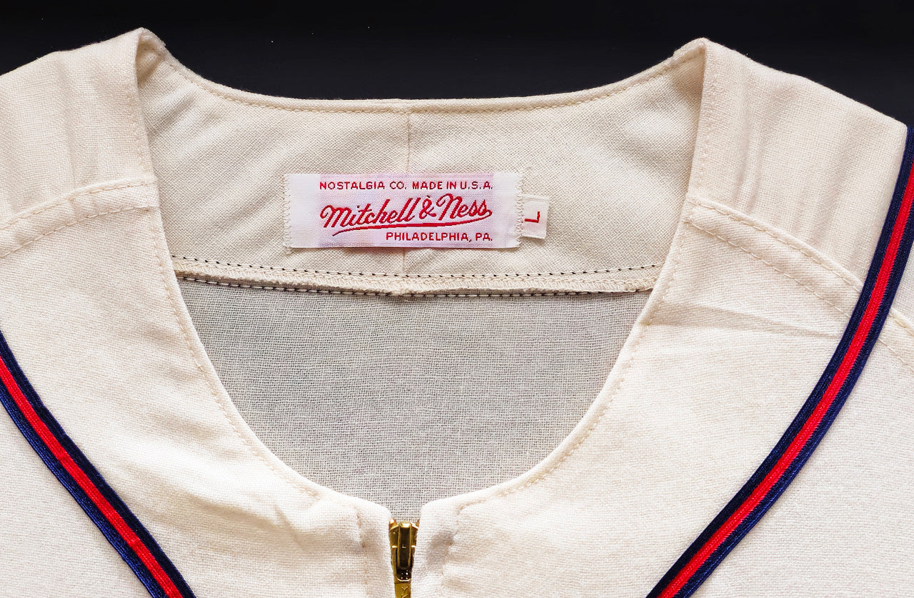 Eddie Mathews Autographed Framed Grey Authentic Mitchell & Ness Jersey Milwaukee Braves Size L Beckett BAS #BK44626