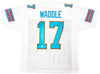 Miami Dolphins Jaylen Waddle Autographed White Jersey JSA Stock #222823