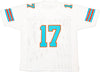 Miami Dolphins Jaylen Waddle Autographed White Jersey JSA Stock #222823