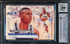 Anfernee Hardaway Autographed 1993-94 Fleer Ultra Rookie Card #305 Orlando Magic Auto Grade Gem Mint 10 Beckett BAS Stock #211047