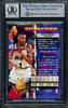 Anfernee Hardaway Autographed 1993-94 Stadium Club Rookie Card #308 Orlando Magic Auto Grade Gem Mint 10 Beckett BAS Stock #211050