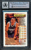 Anfernee Hardaway Autographed 1993-94 Topps Finest Rookie Card #189 Orlando Magic Auto Grade Gem Mint 10 Beckett BAS Stock #211052