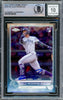 Julio Rodriguez Autographed 2022 Topps Chrome Update Rookie Card #USC165 Seattle Mariners Auto Grade Gem Mint 10 Beckett BAS Stock #222883