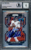 Justin Fields Autographed 2021 Panini Prizm Rookie Card #334 Chicago Bears Auto Grade Gem Mint 10 Beckett BAS #16168347