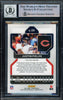 Justin Fields Autographed 2021 Panini Prizm Rookie Card #334 Chicago Bears Auto Grade Gem Mint 10 Beckett BAS #16168347