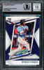 Wander Franco Autographed 2022 Panini Chronicles Rookie & Stars Rookie Card #4 Tampa Bay Rays Auto Grade Gem Mint 10 Beckett BAS #16168432