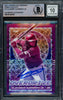 Vladimir Guerrero Jr. Autographed 2021 Chronicles Overdrive Purple Velocity Card #12 Toronto Blue Jays Auto Grade Gem Mint 10 Beckett BAS #16168745