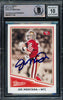 Joe Montana Autographed 2017 Donruss Classics Blue Back Card #123 San Francisco 49ers Auto Grade Gem Mint 10 Beckett BAS #16171176