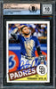 Fernando Tatis Jr. Autographed 2020 Topps 35th Anniversary Card #85TB-37 San Diego Padres Auto Grade Gem Mint 10 Beckett BAS #16173065