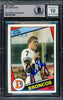 John Elway Autographed 1984 Topps Rookie Card #63 Denver Broncos Auto Grade Gem Mint 10 Beckett BAS #16167949