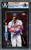 Ronald Acuna Jr. Autographed 2020 Topps Chrome Update Card #U-75 Atlanta Braves Beckett BAS #16175146