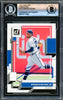 Ronald Acuna Jr. Autographed 2022 Donruss Variation Card #121 Atlanta Braves Beckett BAS #16175302