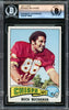 Buck Buchanan Autographed 1975 Topps Card #16 Kansas City Chiefs Beckett BAS #16175454