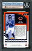 Justin Fields Autographed 2021 Absolute Green Rookie Card #108 Chicago Bears Beckett BAS #16175584