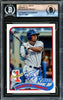 Wander Franco Autographed 2020 Topps Update Prospects Rookie Card #P3 Tampa Bay Rays Beckett BAS #16175847