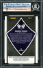 Wander Franco Autographed 2022 Panini Chronicles Crusade Rookie Card #1 Tampa Bay Rays Beckett BAS #16175880