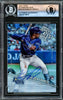 Wander Franco Autographed 2022 Topps 2021 Greatest Hits Rookie Card #21GH5 Tampa Bay Rays Beckett BAS #16175973