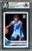 Ja Morant Autographed 2019-20 Donruss Optic Rookie Card #168 Memphis Grizzlies Beckett BAS #16176952