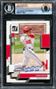 Juan Soto Autographed 2022 Donruss Card #225 New York Mets Beckett BAS #16177841