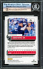 Juan Soto Autographed 2022 Donruss Variation Card #225 New York Mets Beckett BAS #16177830