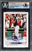 Juan Soto Autographed 2022 Topps Card #150 New York Mets Beckett BAS #16178671