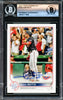 Juan Soto Autographed 2022 Topps Opening Day Card #150 New York Mets Beckett BAS #16177846
