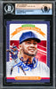 Fernando Tatis Jr. Autographed 2020 Donruss Diamond Kings Card #1 San Diego Padres Beckett BAS #16177974