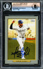 Fernando Tatis Jr. Autographed 2020 Topps Turkey Red Card #76 San Diego Padres Beckett BAS #16177991