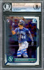 Julio Rodriguez Autographed 2022 Bowman Chrome Rookie Card #48 Seattle Mariners Beckett BAS #16340977
