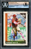 Fernando Tatis Jr. Autographed 2022 Diamond Kings Card #55 San Diego Padres Beckett BAS #16341011
