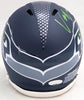 Uchenna Nwosu Autographed Seattle Seahawks Blue Speed Mini Helmet MCS Holo Stock #211036
