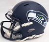 Uchenna Nwosu Autographed Seattle Seahawks Blue Speed Mini Helmet MCS Holo Stock #211036