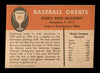 Dennis Denny Galehouse Autographed 1961 Fleer Card #107 Cleveland SKU #222094