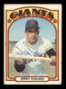 Jimmy Rosario Autographed 1972 Topps Card #366 San Francisco Giants SKU #222117