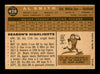 Al Smith Autographed 1960 Topps Card #428 Chicago White Sox SKU #222151