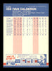 Ivan Calderon Autographed 1987 Fleer Card #488 Chicago White Sox SKU #222167