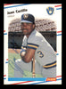 Juan Castillo Autographed 1988 Fleer Card #159 Milwaukee Brewers SKU #222174