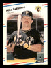 Mike LaValliere Autographed 1988 Fleer Card #333 Pittsburgh Pirates SKU #222179